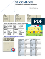 Passe Compose Exercice Grammatical Feuille Dexercices Fiche Peda 52183