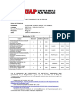 Constancia Matricula Online