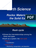 Earth Science: Rocks: Materials of The Solid Earth