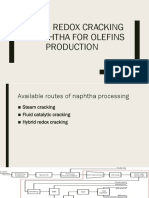 Hybrid Redox Cracking of Naphtha For Olefins Production