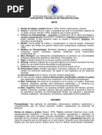 Psicopatología - Mippe - Primer Parcial PDF