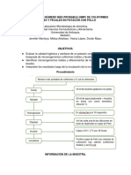 INFORME NMP de Coliformes Totales y Fecales