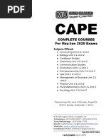 Cape Pure Maths Unit 1 Rand