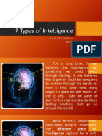 7 Types of Intelligence