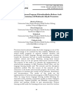 Model Pembelajaran Program Ekstrakurikuler Bahasa