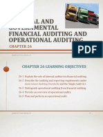 Internal and Governmental Financial Auditing and Operational Auditing