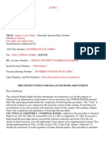 Cover Letter - Template 10-03-08