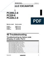 PC200-8 Troubleshooting by Failure Code Part 2 PDF