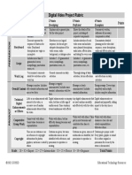 Digital Video Project Rubric