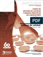 Curso de Gestion de Calidad y BPL - Documentacion Del Sistema de Calidad