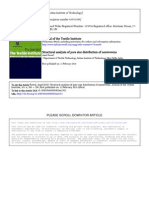 1.structural Analysis of Pore Size Distribution of Nonwovens