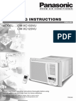 Panasonic Air Con CWXC103VU