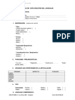 Ficha de Exploración Del Lenguaje