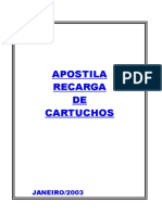 Recarga de Cartuchos (Apostila)