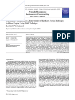 Performance and Emission Characteristics of Biodiesel Fueled Hydrogen Addition Engine Using EGR Technique