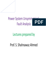 Unsymmetrical Fault Analysis