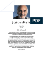 Jose Luis Merlin Suite Del Recuerdo PDF