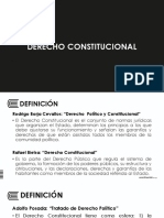 Derecho Constitucional