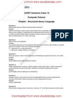 3 CS Structured Query Language