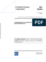 IEC 60354 - Loading Guide For Oil-Immersed Power Ttransformers