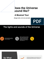 What Does The Universe Sound Like?: A Musical Tour