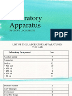 Laboratory Apparatus: by Group Logic/Math