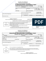 PEPT Form 1