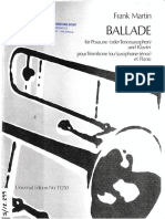 Ballade F Martin Tenor Part PDF