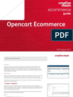 Opencart Ecommerce User Guide Manual PDF