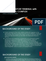 Public Transport Terminal With Commercial Complex: Zone 03, San Mariano Isabela