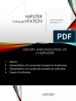 Computer Presentation: Nupur Sonawane Standard: 9 A