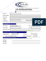 Formulario de Reparacion Rma: Datos Cliente