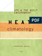 Climate & The Built Environment: Climatology