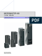 Micromaster 430: 7.5 KW - 250 KW