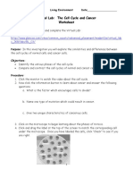 03-Virtual Mitosis and Cancer Lab