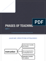 Phases of Teaching