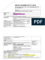 Programa de Sesiones Iii B 5 2019