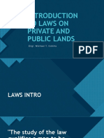 To Laws On Private and Public Lands: Click To Edit Master Title Style