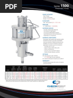 1500 Pneumatic Pump