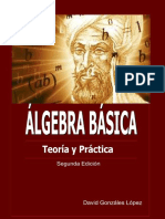 Álgebra Básica. Teoría y Práctica - David Gonzáles López PDF