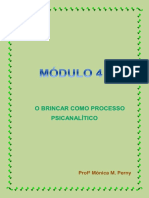 O Brincar Como Processo Psicanalitico - Modulo 4 PDF