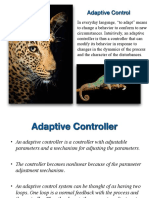 Adaptive Control