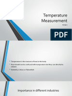 Temperature Measurement: Group 1