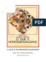 Coleção Primeiros Passos - O Que É Homossexualidade PDF