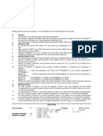 Chemistry - Test 1