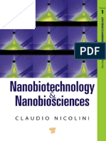 (Claudio Nicolini) Nanobiotechnology Nanobioscie