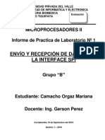 Informe N°1 Microprocesadores II