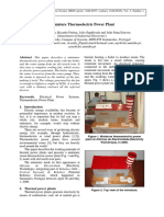 Miniature Thermoelectric Power Plant: António Moreira, Ricardo Freitas, João Sepúlveda and João Sena Esteves