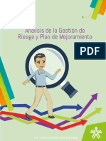 Análisis de La Gestión de Riesgo y Plan de Mejoramiento PDF