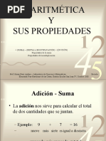 Propiedades de Aritmetica